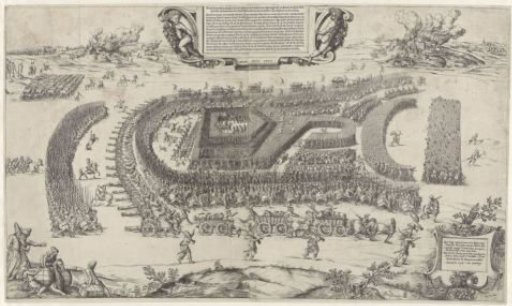 Advancing Ottoman army