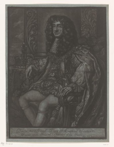 Portrait of Charles II, King of England
