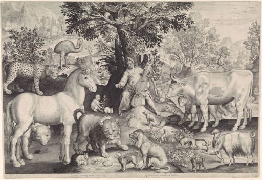 Orpheus Playing for the Animals