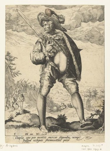 Soldier with Sword and Shield