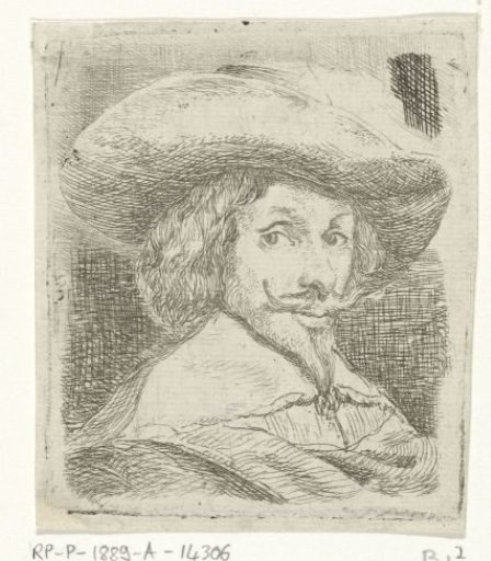Self-portrait with hat