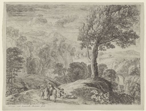 Joseph Helps Mary from the Donkey