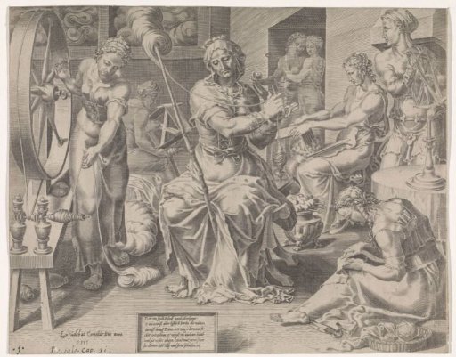 The Virtuous Woman Spins