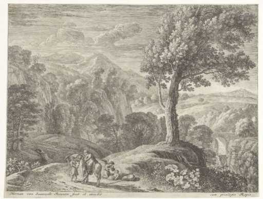 Joseph Helps Mary from the Donkey