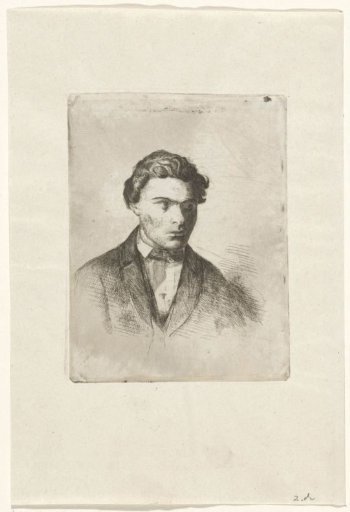 Self-Portrait of Frederik Hendrik Weissenbruch
