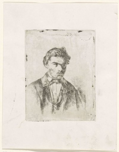 Self-Portrait of Frederik Hendrik Weissenbruch