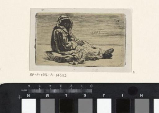 Figure in Oriental Dress on a Cushion