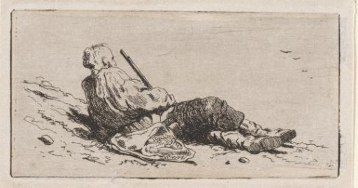 Reclining Hunter