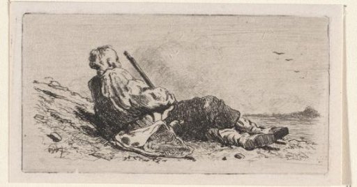 Reclining Hunter