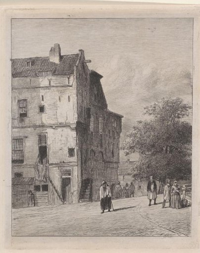 View of a street in Amsterdam