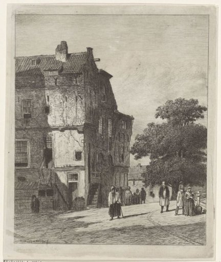 View of a Street in Amsterdam