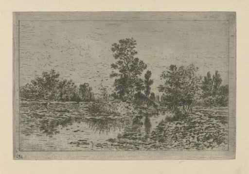 Landscape with canals