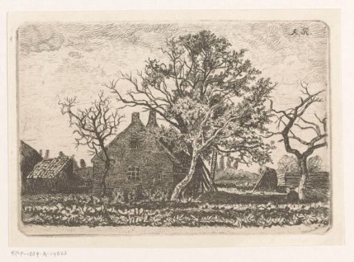 View of a farm and trees