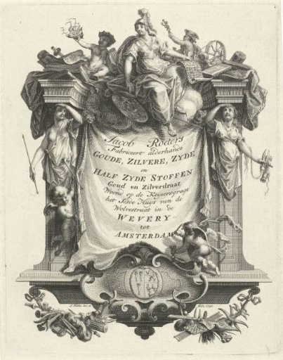 Business Card of Jacob Roeters