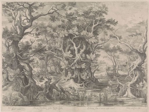 John the Baptist in a marsh landscape