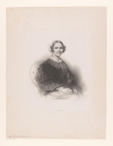Portrait of an unknown woman