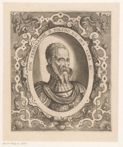 Portrait of Fernando Álvarez de Toledo, Duke of Alba