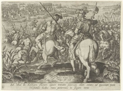 Retreat of the Spanish army