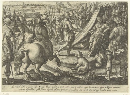 Giovanni de' Medici with King Francis I