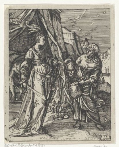 Judith with the head of Holofernes