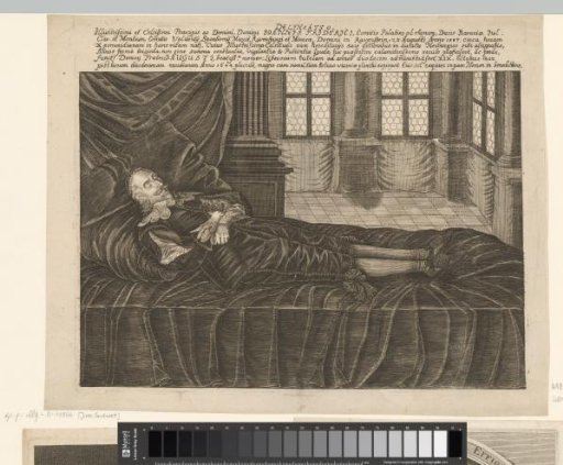 Parade bed of Johan Frederik van Palts-Hilpoltstein