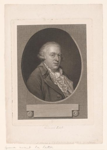 Portrait of Ferdinand Kobell