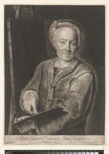 Portrait of Johann Leonhard Hirschmann
