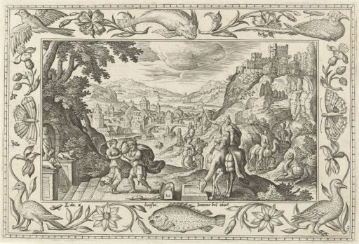Rebekah and Eliezer at the Well