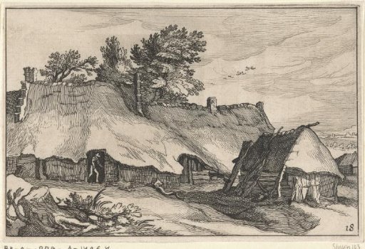 Farmhouse and a small shed