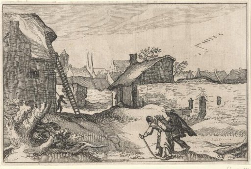 Farmhouse near a city