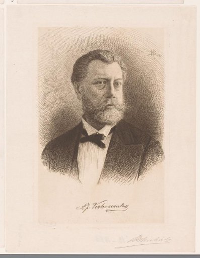 Portrait of Adrien Joseph Verhoeven-Ball