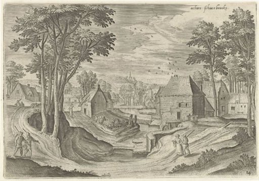 View of the surroundings of Schaarbeek