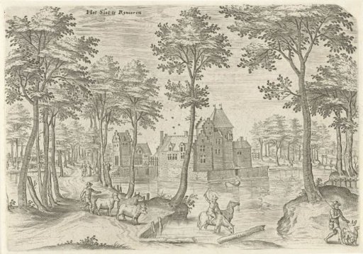 View of the Castle of Rivieren