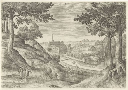 View of the monastery of Zevenborren