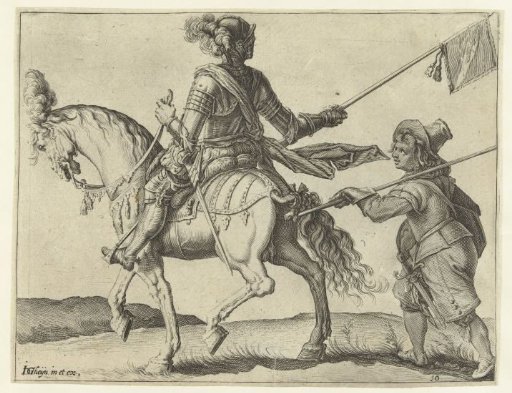 Horseman with a Standard