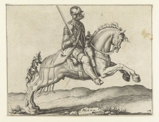 Horseman with Drawn Sword