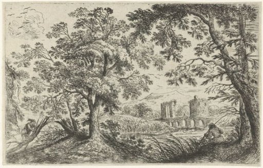 Landscape with a Fisherman