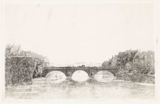 Bridge over the Fulda at Kassel