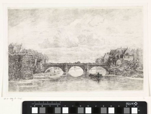 Bridge over the Fulda at Kassel