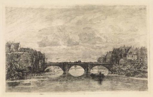 Bridge over the Fulda at Kassel