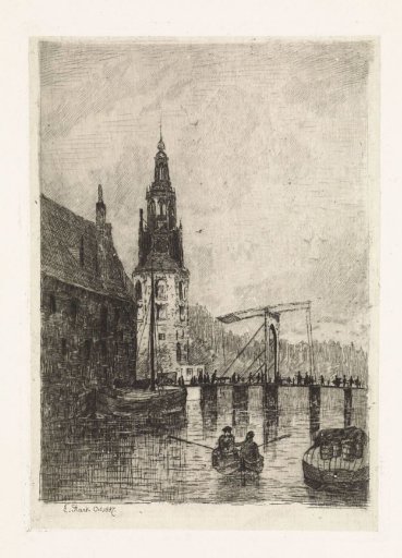 Montelbaanstoren in Amsterdam