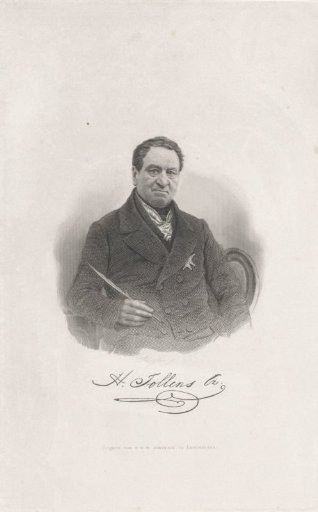 Portrait of Hendrik Tollens