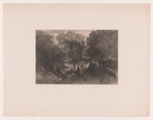 A Resting Hunting Party