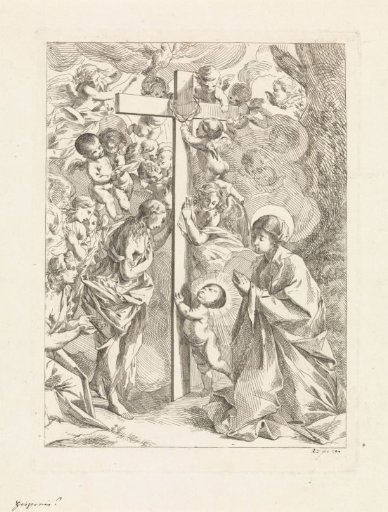 Mary with the Christ Child at the Cross
