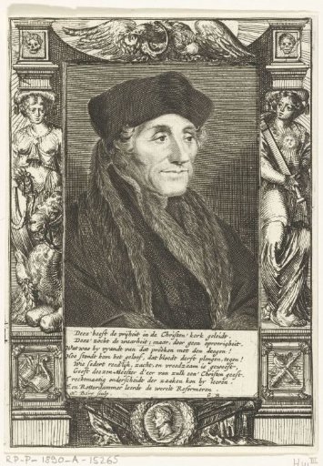 Portrait of Desiderius Erasmus