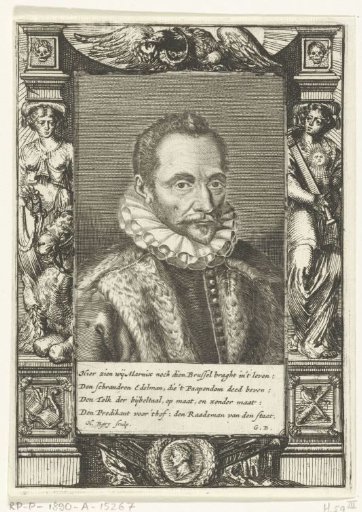 Portrait of Filips van Marnix van Sint-Aldegonde