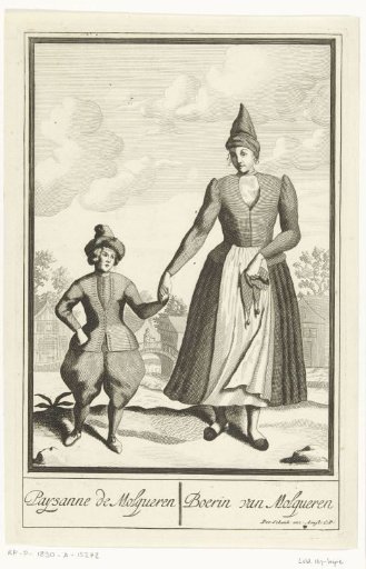Peasant woman from Molkwerum