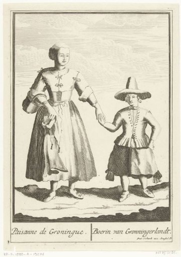 Peasant woman from Groningen