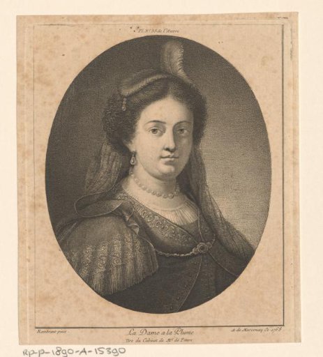 Portrait of Saskia van Uylenburgh