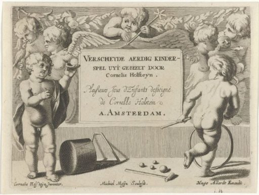 Child with a Ball and Child with a Hoop